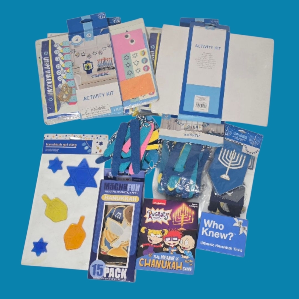 Hanukkah Lot! Activities, Games And Decor.